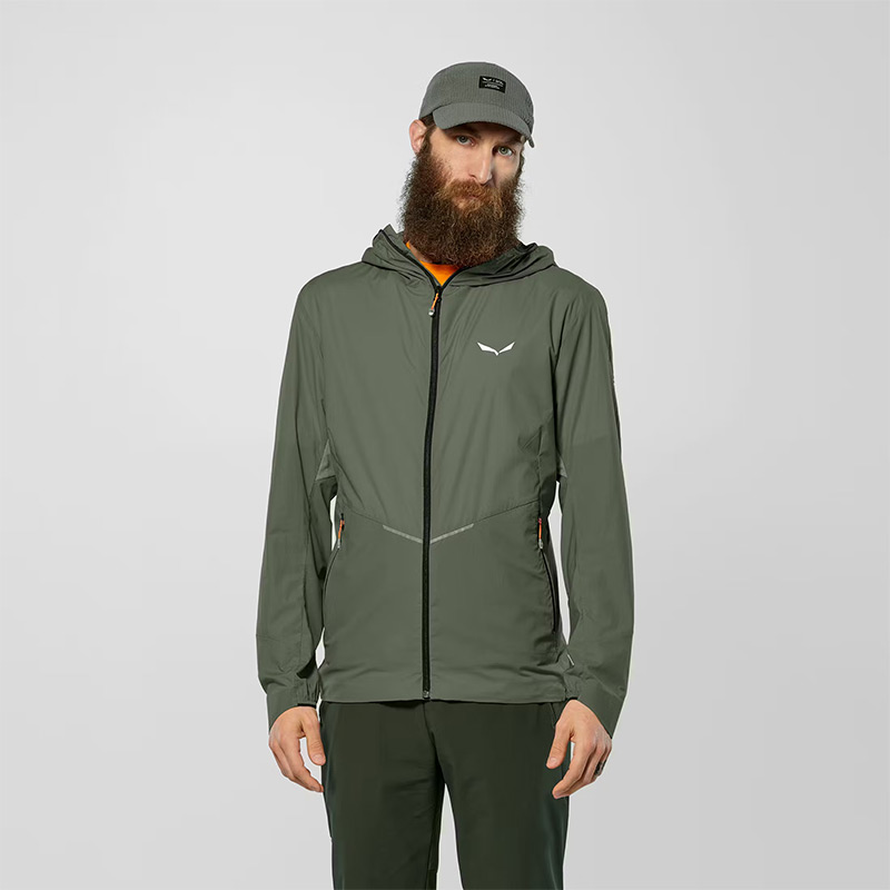 Куртка мужская Salewa PEDROC WIND HOODY M JKT Faded Green