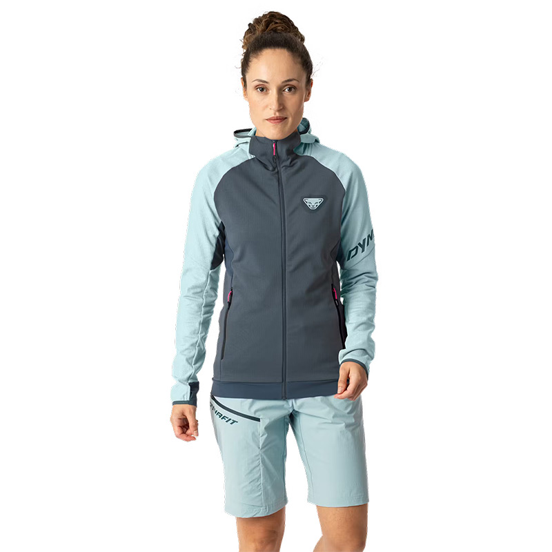 Кофта женская Dynafit TRANSALPER THERMAL W HOODY JKT Cloud Blue