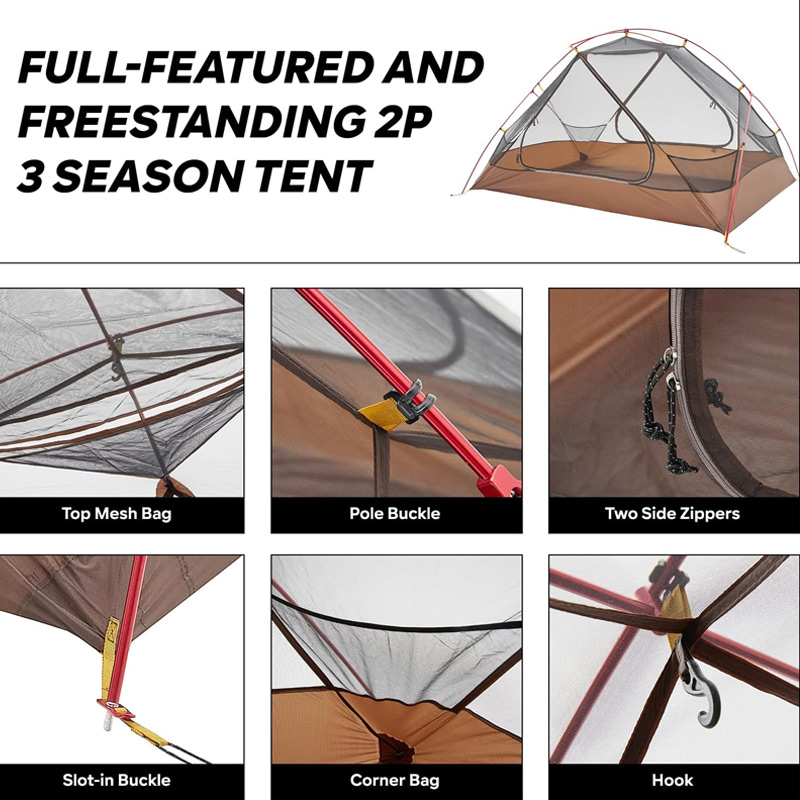 Палатка 2 местная FM TROPICS II TENT Yellow