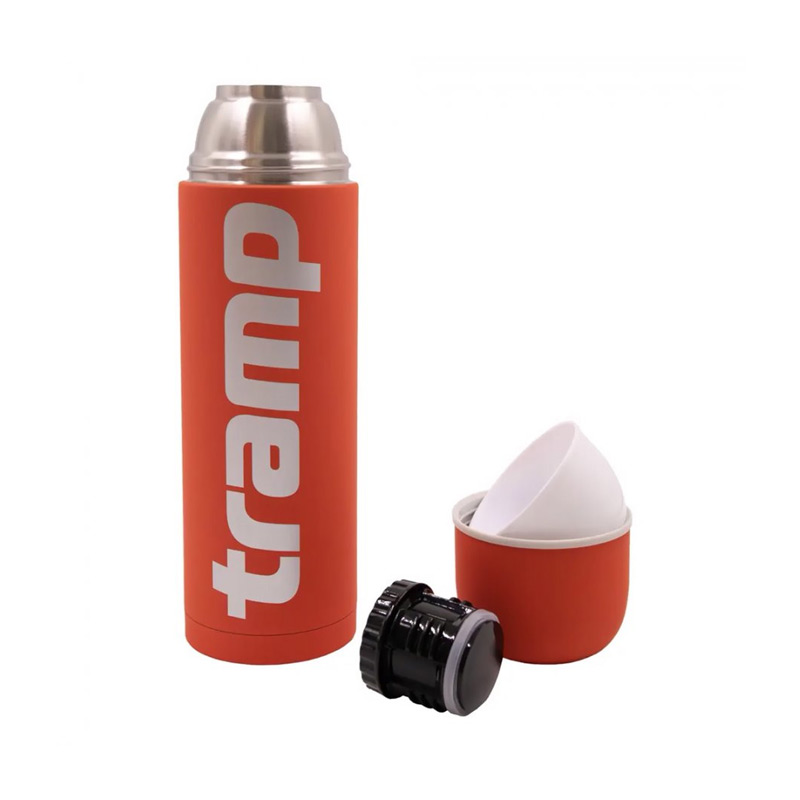 Термос TRAMP Soft Touch 1,0л Оранжевый