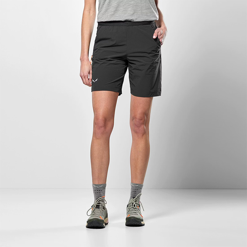 Шорты женские Salewa PUEZ 4 W SHORTS Black Out