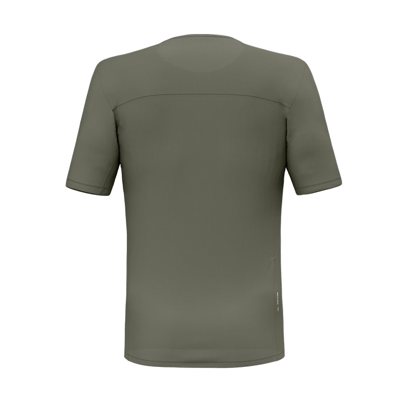 Футболка мужская Salewa PUEZ SPORTY DRY M T-SHIRT Faded Green