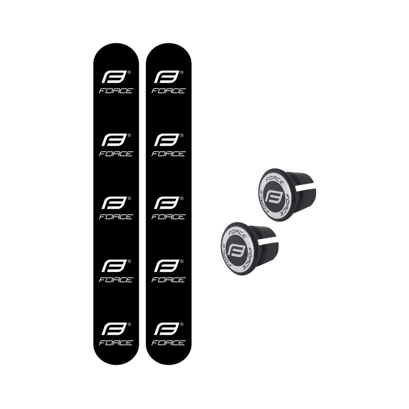 Лента для обмотки руля FORCE carbon Black