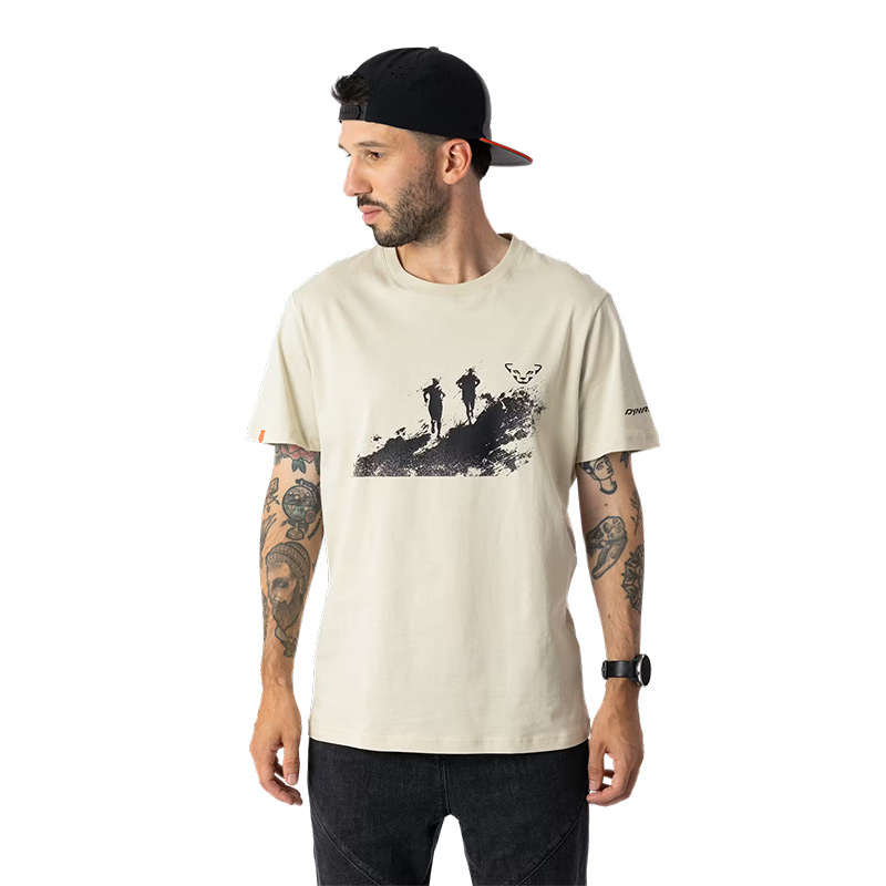 Футболка мужская Dynafit GRAPHIC CO M S/S TEE Overcast