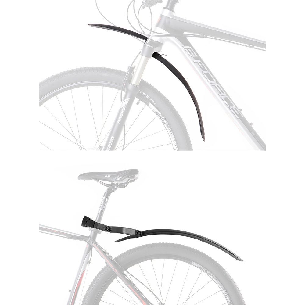 Крылья комплект mudguards FORCE SPLASH 27,5-29'' plastic Black