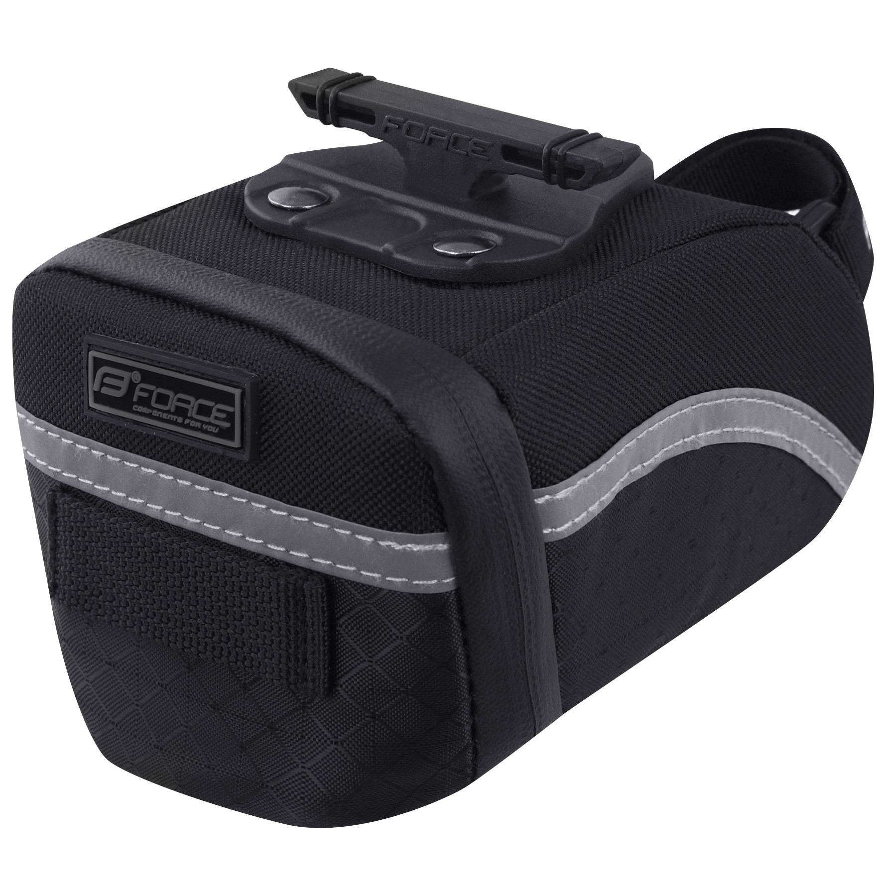 Сумка под седло seat bag FORCE RIDE klick Black M
