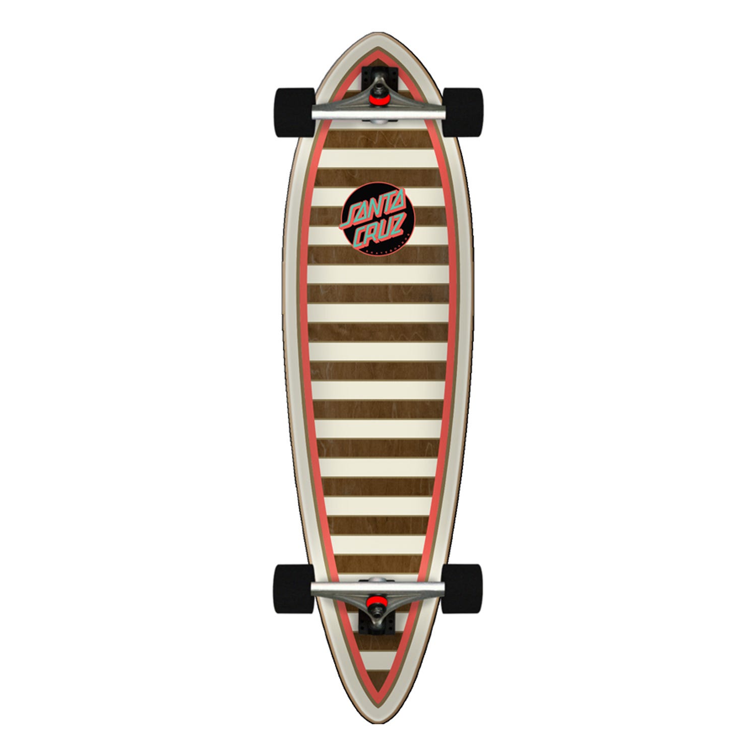 Скейт Gold Stripe 9.2inx33in Cruzer Pintail Santa Cruz