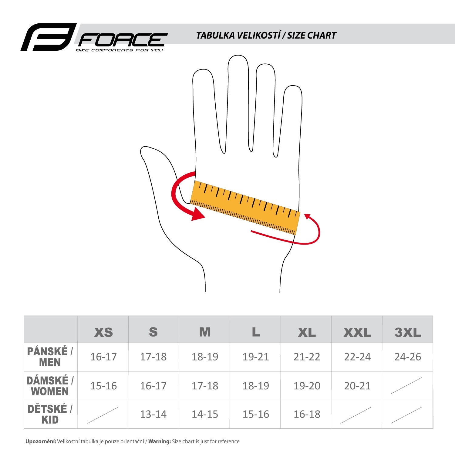 Перчатки велосипедные gloves FORCE MTB AUTONOMY black