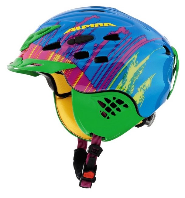 Горнолыжный шлем SCARA L.E. Blue Green