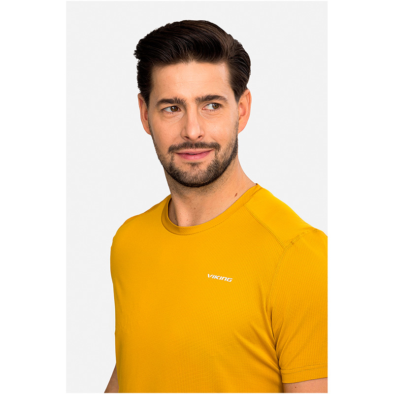Футболка мужская VIKING TOVER M T-SHIRT Yellow Polartec