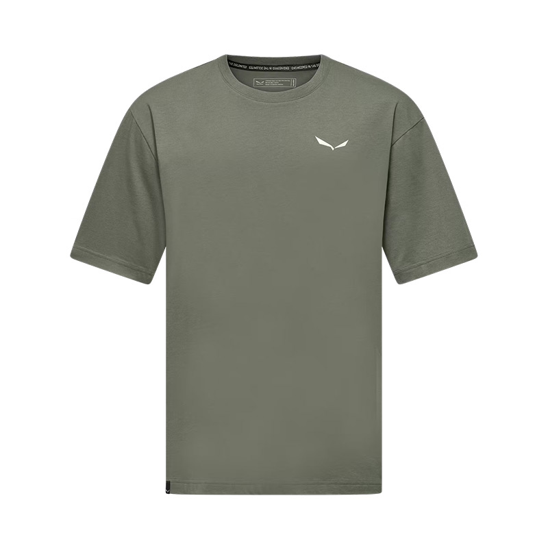Футболка мужская Salewa EAGLE LOOSE M T-SHIRT Faded Green
