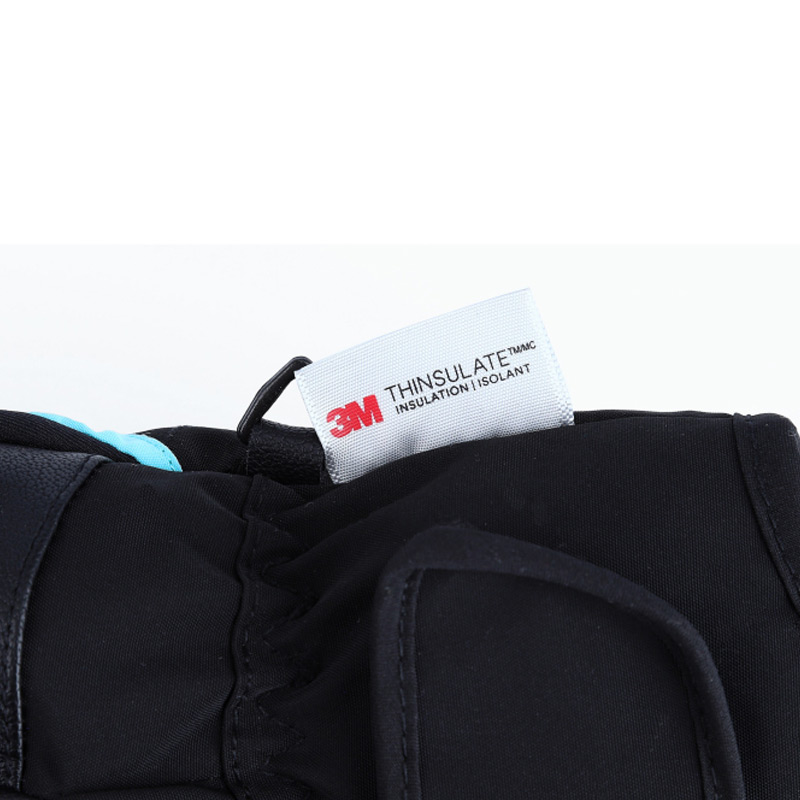 Перчатки женские VIKING ESPADA W SKI-0971 black-turquise thinsulate/aqua termo tex