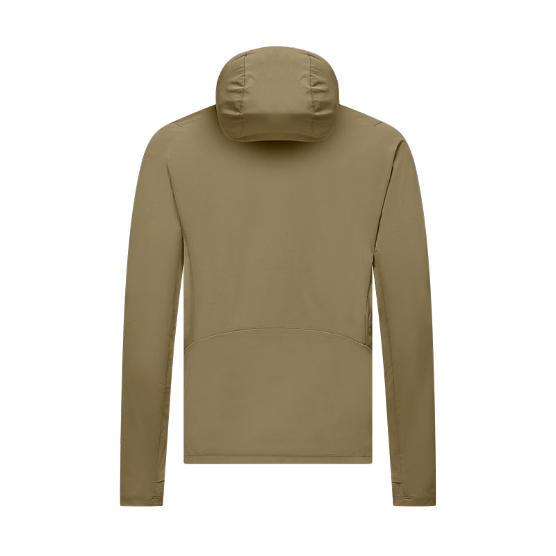 Футболка мужская с рукавом Salewa PUEZ SUN M HOODY JKT Quicksand