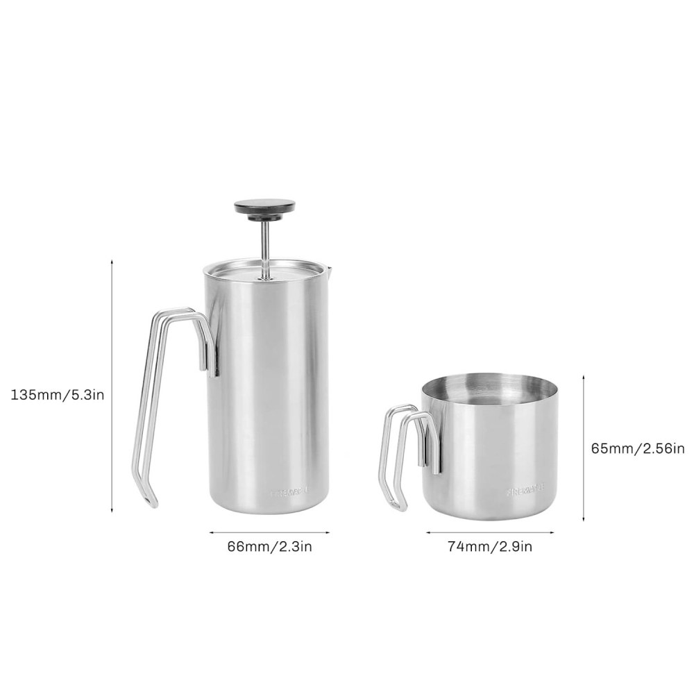 Набор для кофе FM ANTARCTI French Press Coffee kit 300ml/180ml 371g