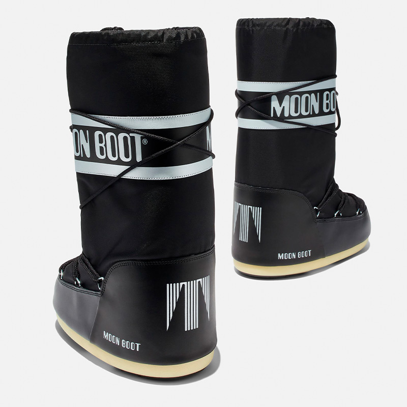 Сапоги женские MOON BOOT ICON NYLON GLACIER GREY