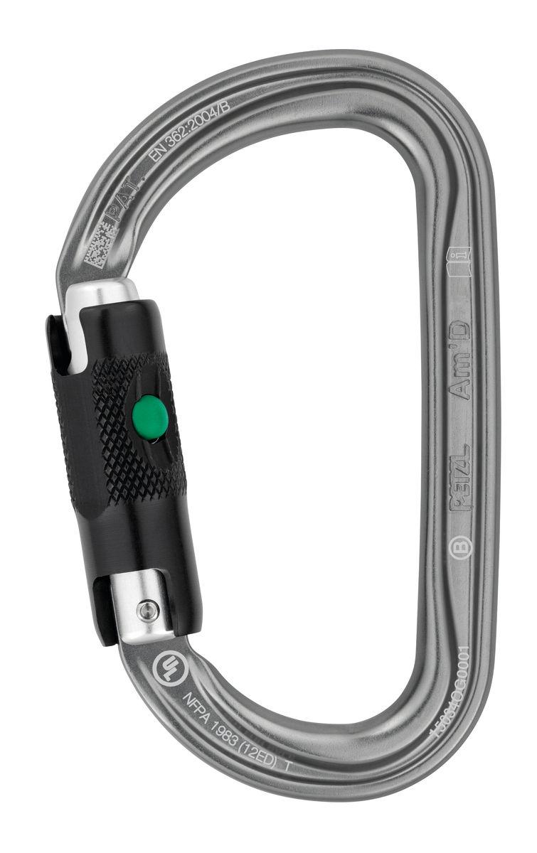 Карабин.муфт.PETZL AM'D BALL LOCK