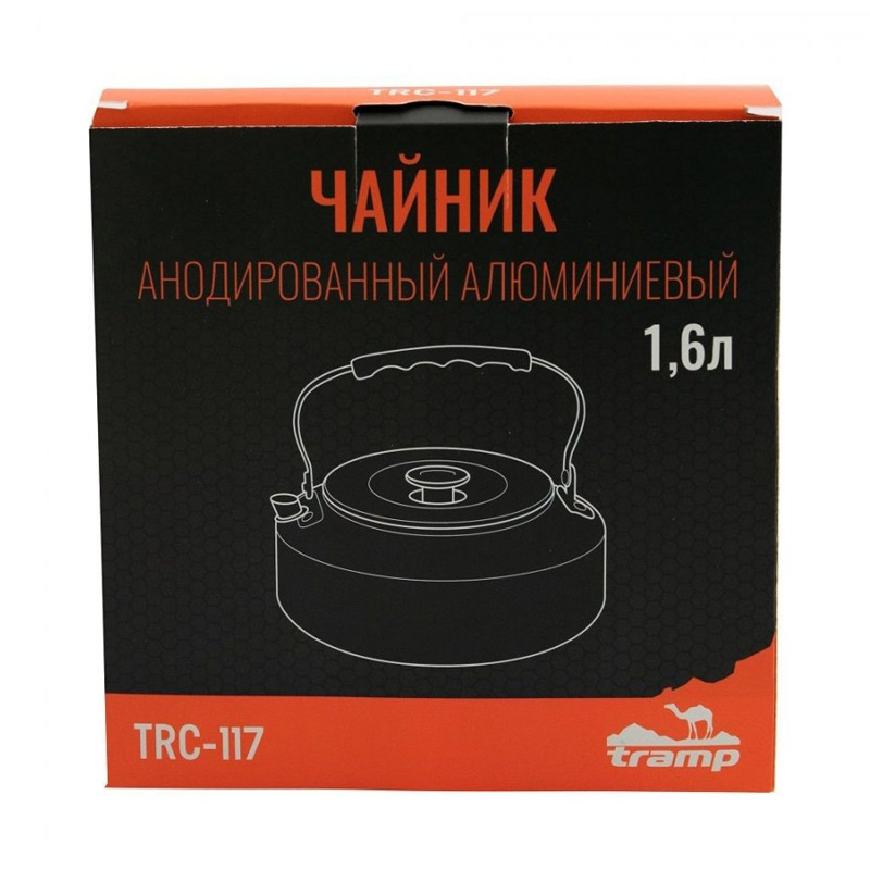 Чайник походный алюминиевый TRAMP 1,6л