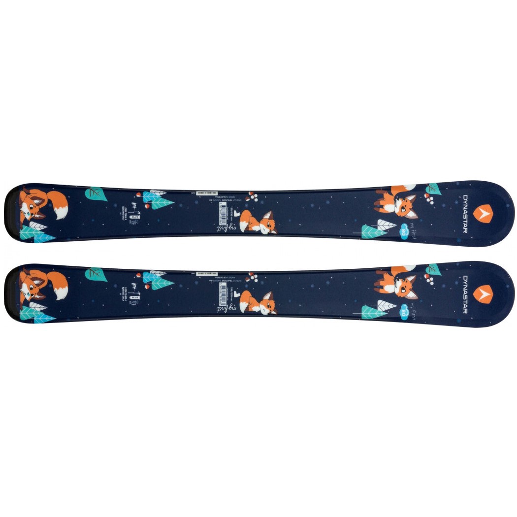 Лыжи MY FIRST FOX+TEAM 4 B76 BL-WHITE