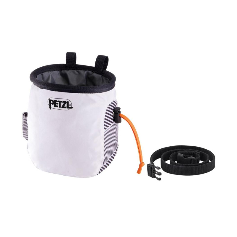 Сумка под магнезию PETZL SAKA Chalk Bag White Dazzle