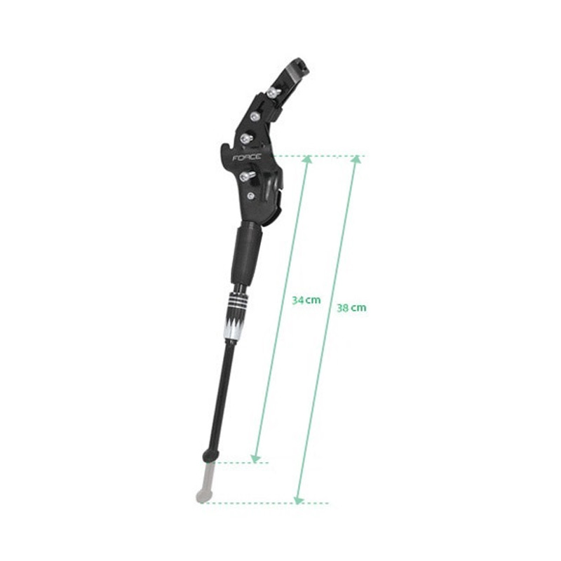 Подножка kickstand FORCE MANT 26-29" Al Rear Black