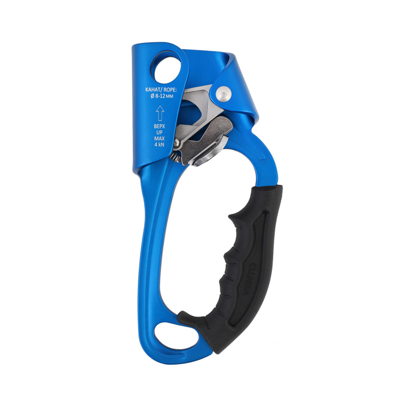 Зажим ручной Vento Жумар Правый Синий