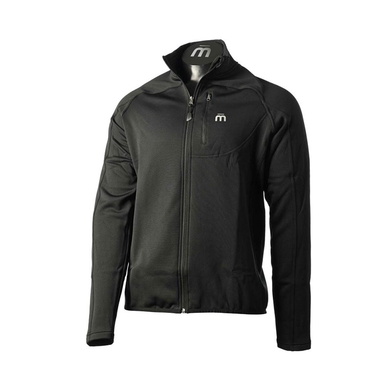Кофта мужская Mico M Half Neck Full Zip Shirt Warm Control Antracite