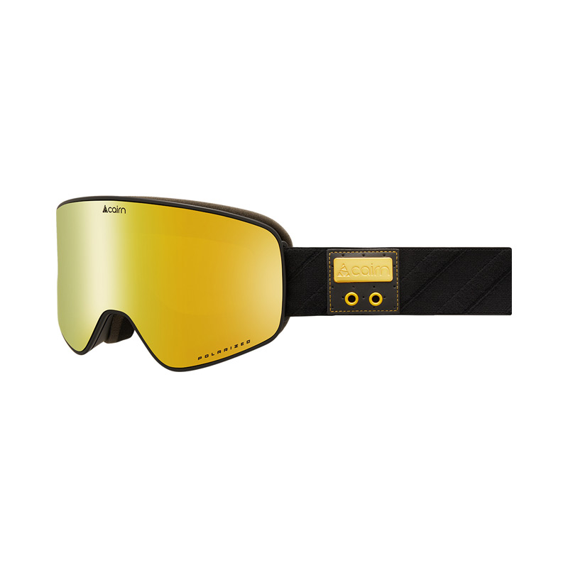 Горнолыжная маска  Cairn MAGNITUDE POLARIZED CLX3Z Mat Black Gold