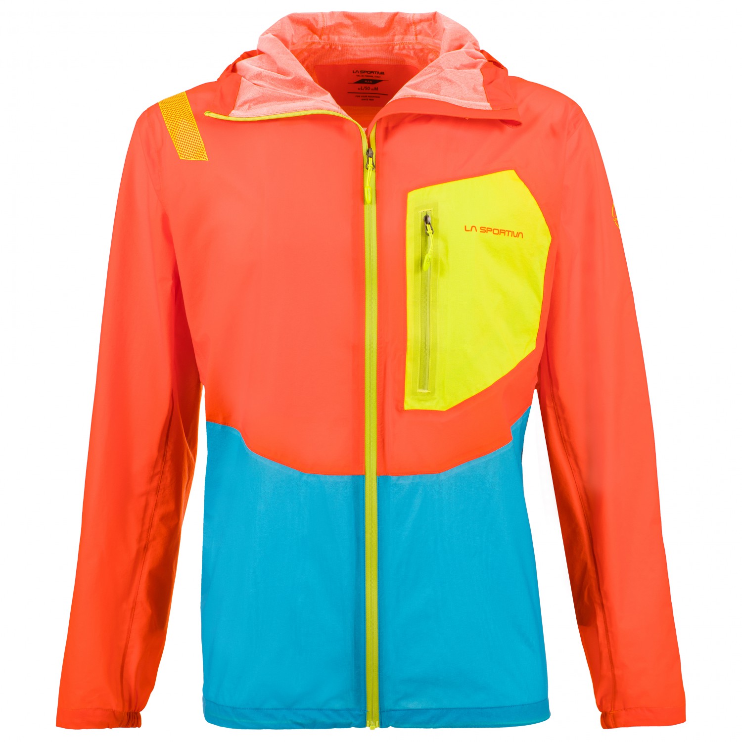 Куртка мужская HAIL JKT M pumkin/tropic Blue