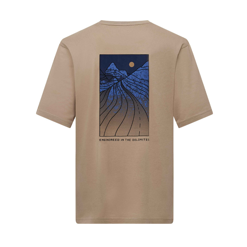 Футболка мужская Salewa EAGLE SUNSET LOOSE M T-SHIRT Quicksand