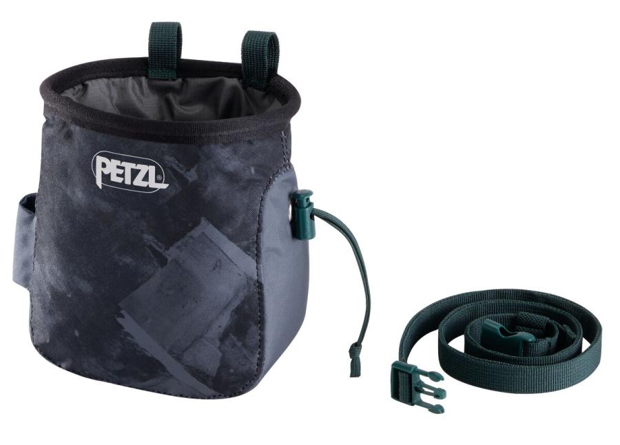 Сумка под магнезию PETZL SAKA Dark Grey
