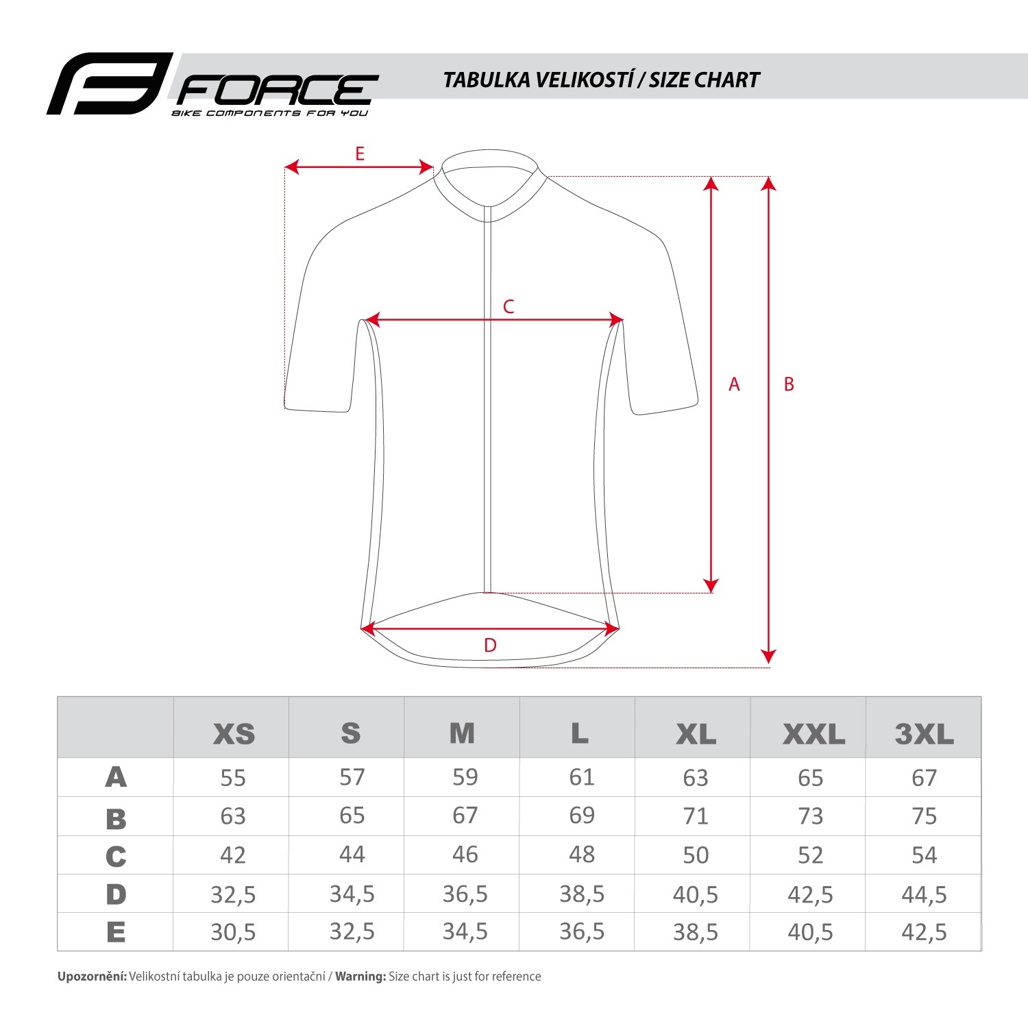 Футболка jersey FORCE FINISHER short sleeves  grey-red