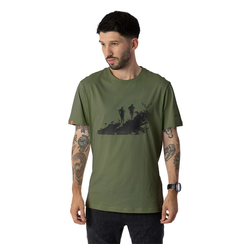 Футболка мужская Dynafit GRAPHIC CO M S/S TEE Military Green