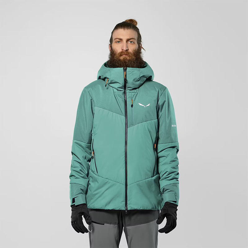 Куртка мужская Salewa ORTLES TW AIR M HOODY JKT Willow
