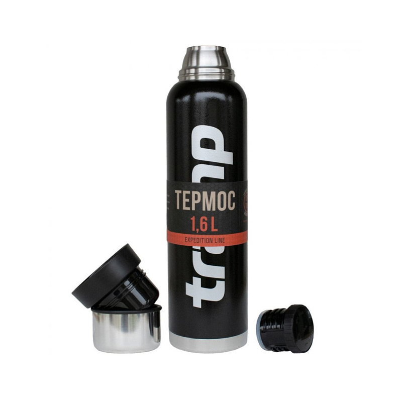 Термос TRAMP Expedition Line 1,6л Чёрный