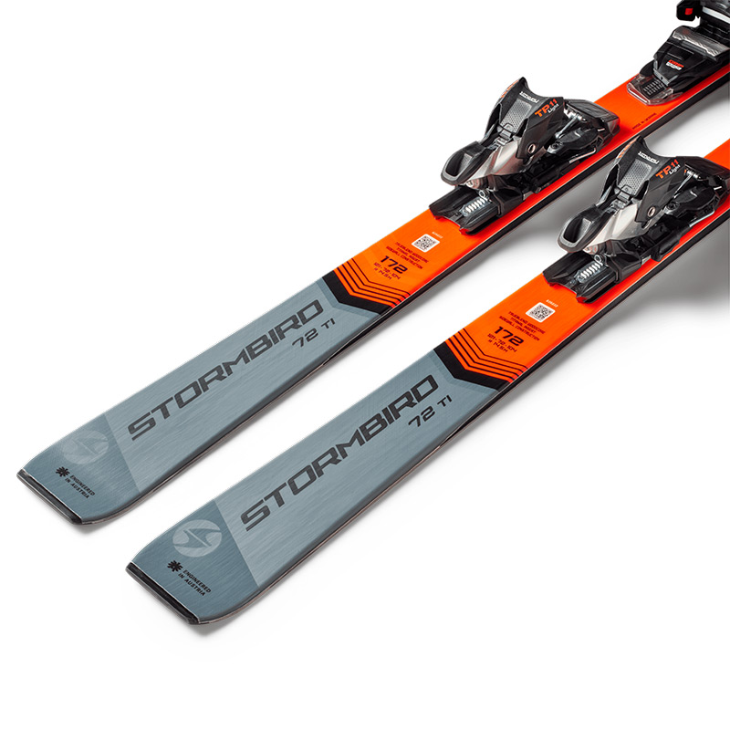 Лыжи STORMBIRD72 TI GREEN/ORANGE+TP11LIGHT DEMO BLACK/ORANGE