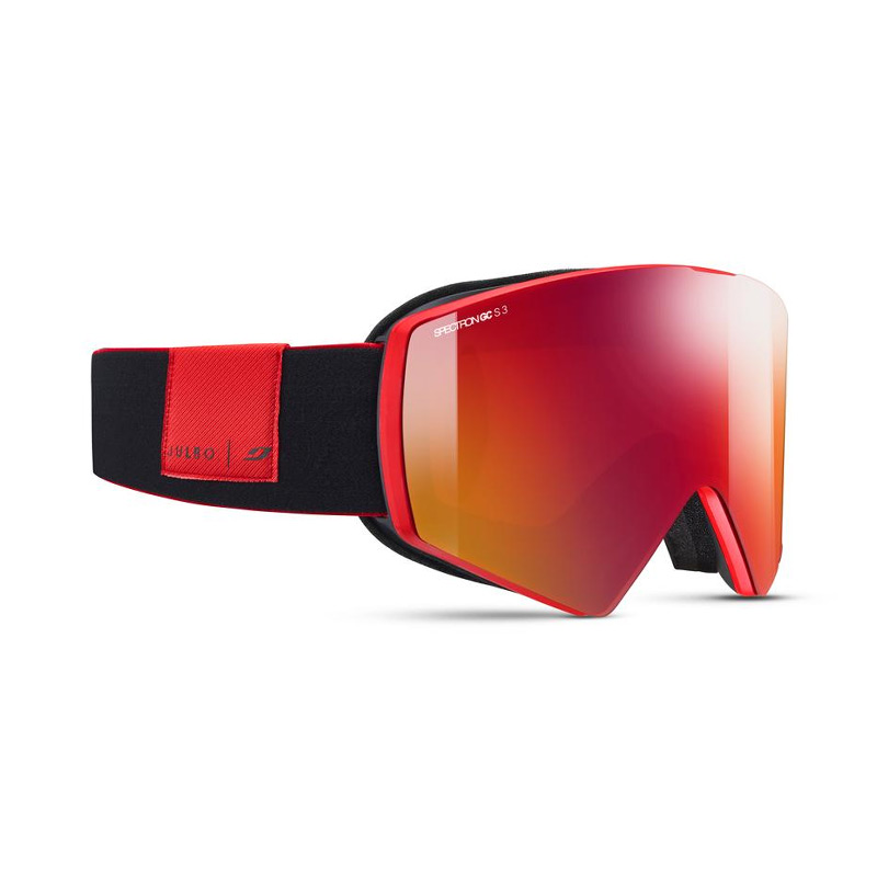 Горнолыжная маска  SHARP RED/BLACK SP3 Glare Control Red+Red Flech