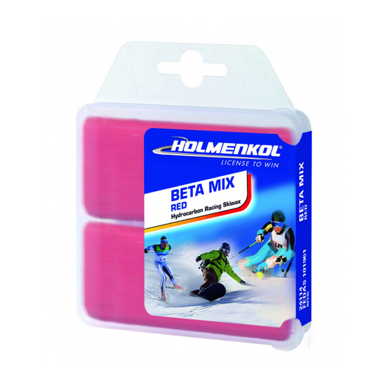 Вакса для лыж Betamix Worldcup Skiwax red 2x35g