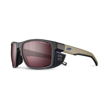 Очки SHIELD BLACK/BROWN/BLUE SP HD 3 POLARIZED SILVER FLAS
