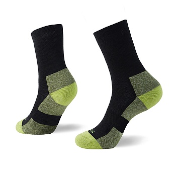 Носки Medium weight Crew hiking socks Black/Grey/Green