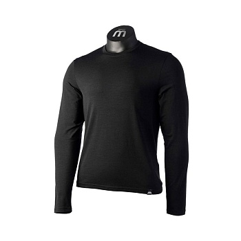 Термобелье мужское верх Mico MLS Round Neck Shirt SuperTermo Nero