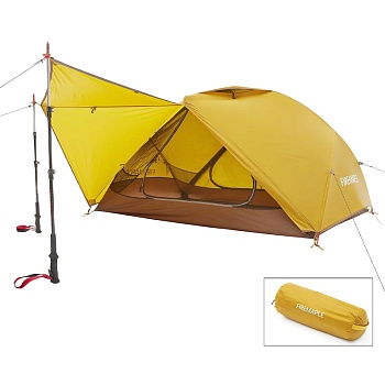 Палатка 2 местная FM TROPICS II TENT Yellow
