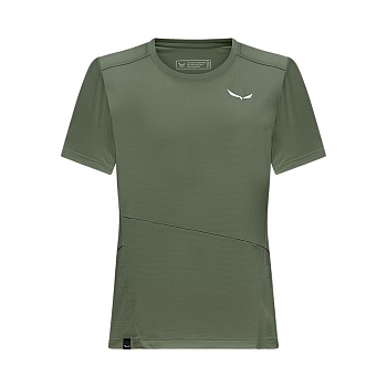 Футболка женская Salewa PUEZ SPORTY DRY W T-SHIRT Faded Green